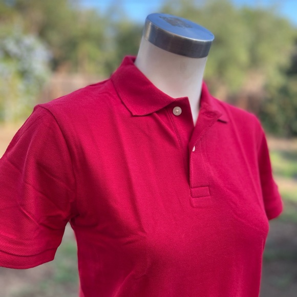 3/$15 Red or White Short Sleeve Polo Tops Children’s Place Unisex - Picture 6 of 8